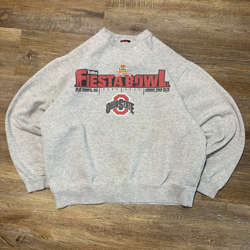 2003‎ Vintage Nike Ohio State Fiesta Bowl Ohio State Crewneck